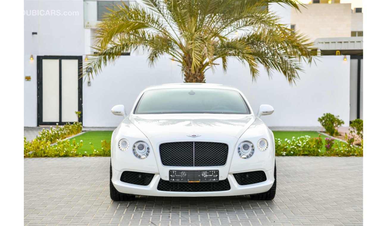 Bentley Continental GT V8 - GCC - AED 5,072 Per Month - 0% Down Payment