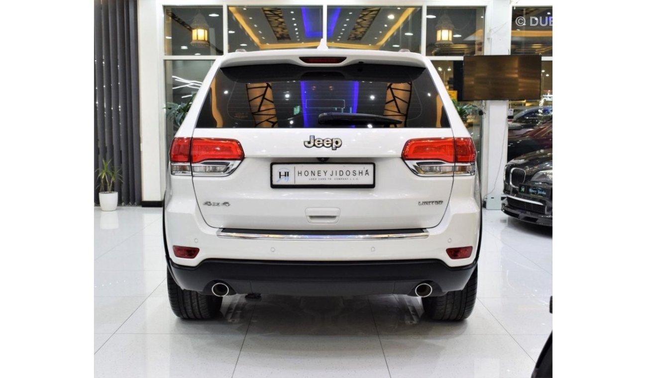 Jeep Grand Cherokee EXCELLENT DEAL for our Jeep Grand Cherokee LIMITED 4X4 ( 2014 Model ) in White Color GCC Specs