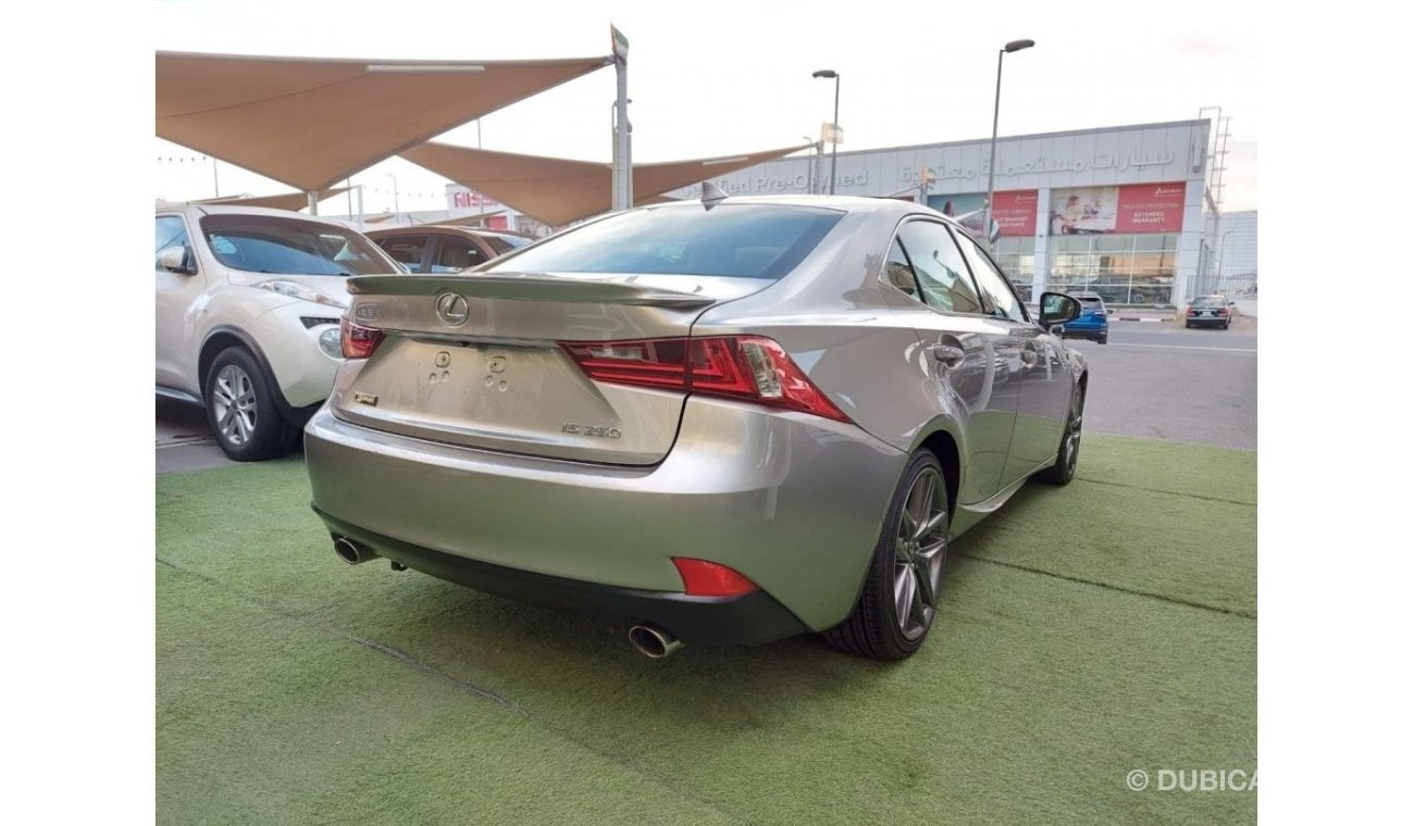 Lexus IS250 2014 model, leather hatch, cruise control, sensor wheels, in excellent condition