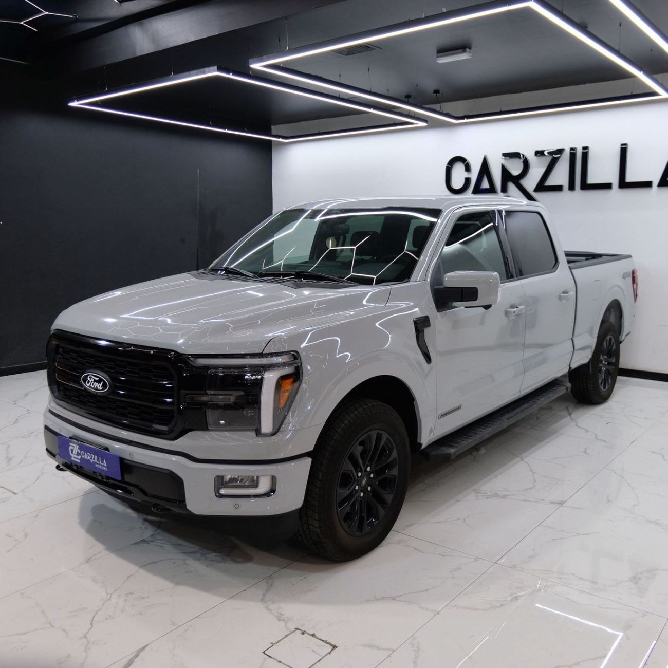 Ford F 150 Lariat 3.5L Ford F-150 Lariat 2024 Hybrid 4WD – Gray | Black Interior | Canadian Specs