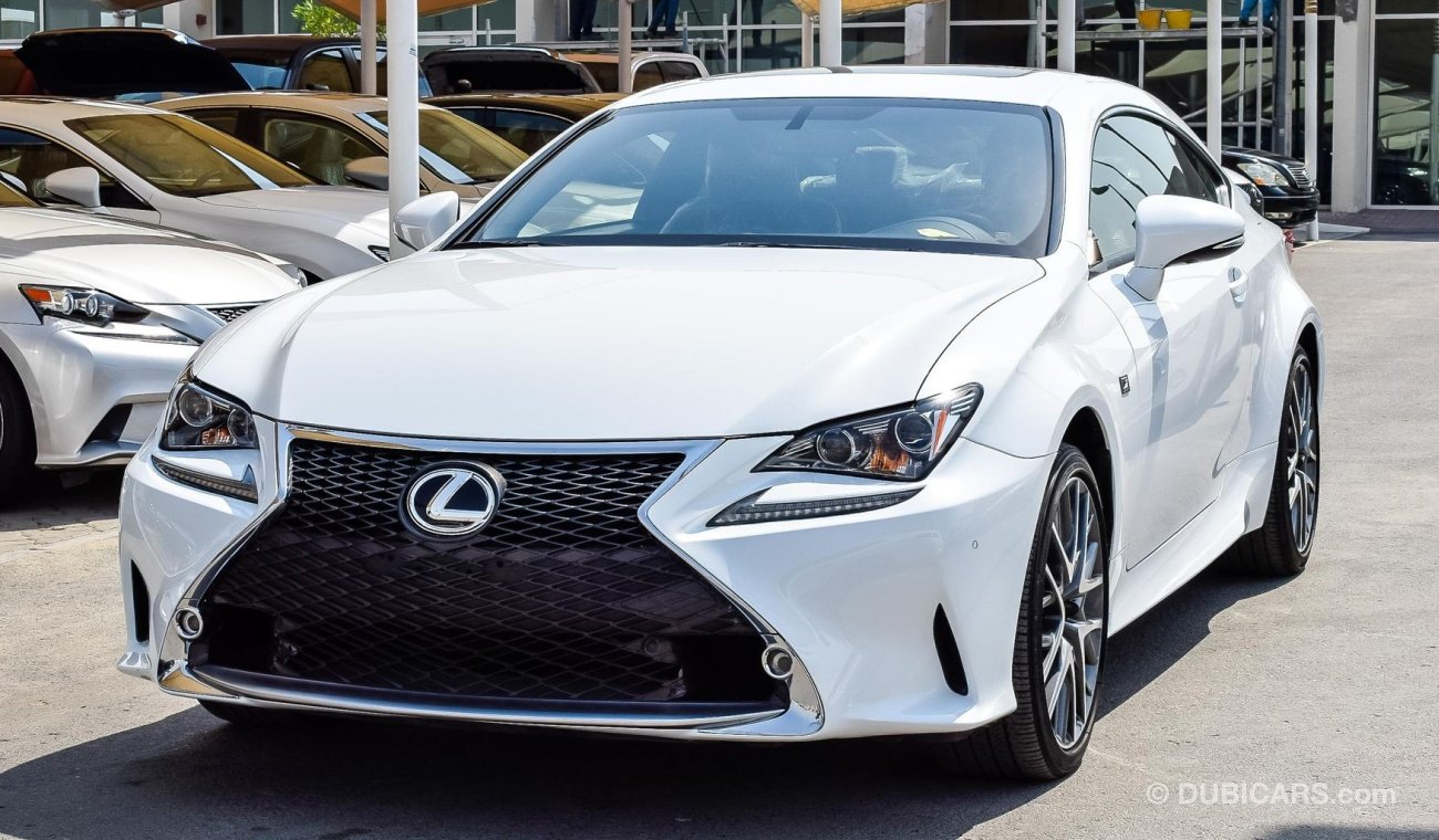 Lexus RC300 FSport، One year free comprehensive warranty in all brands.