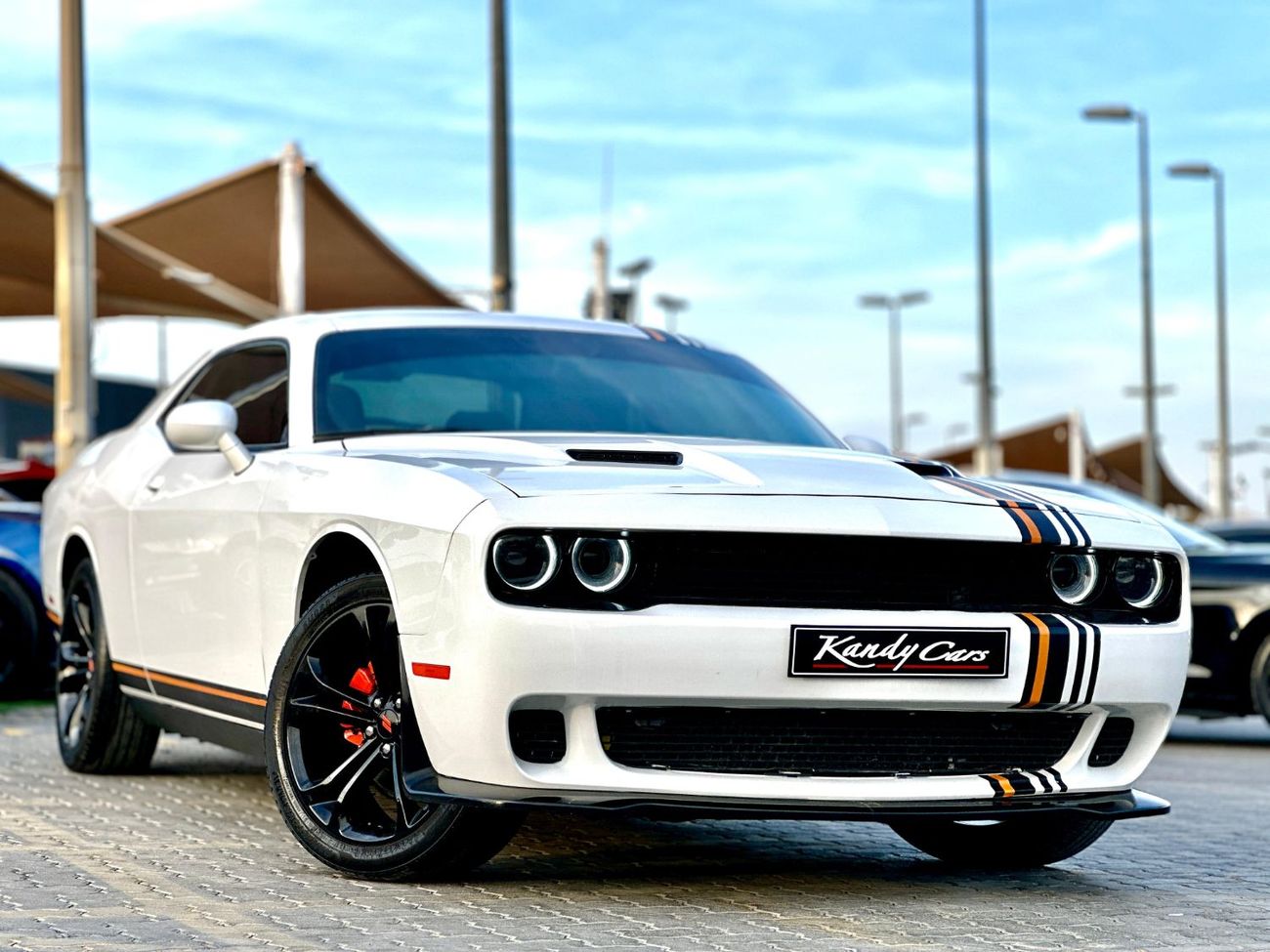 Dodge Challenger SXT 3.6L | Monthly 950/- | 0% DP | Customized Leather Seats | Original Airbag | # 10413