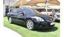 Nissan Altima EXCELLENT DEAL for our Nissan Altima 2.5 S ( 2012 Model ) in Black Color GCC Specs