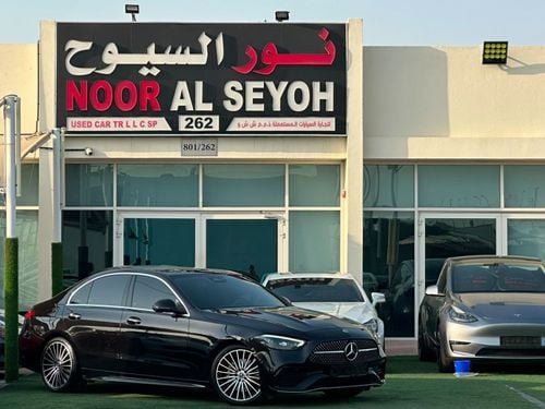 مرسيدس بنز C 200 PREMIUM مرسيدس بنز C200 خليجي 2024 فل ابشن بحالة ممتازه