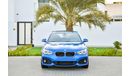 BMW 125i i MKit Full Option with Agency Warranty and Service Contract! - AED 2,135 Per Month! - 0% DP