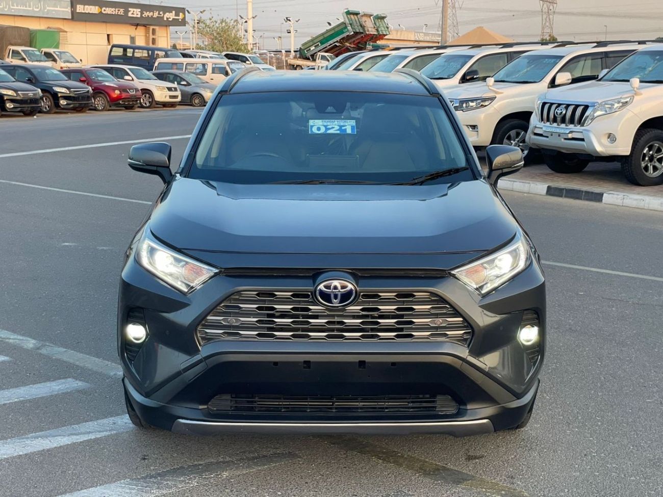 تويوتا راف ٤ 2021 Toyota RAV4 Hybrid - 2.5L V4 - Right Hand Drive - Japan Specs - 22,400 Km