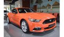 Ford Mustang صبغ وكاله | Mustang GT 5.0L | GCC | Manual - Excellent Condition | Single Owner | Accident Free