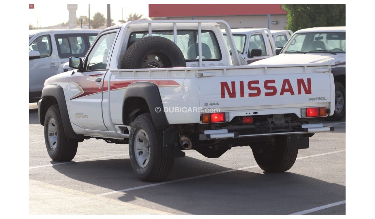 Nissan Patrol Pickup 4.8L , EURO4 , PICK-UP 4WD, 2 DOORS, MANUAL TRANSMISSION, MODEL 2021