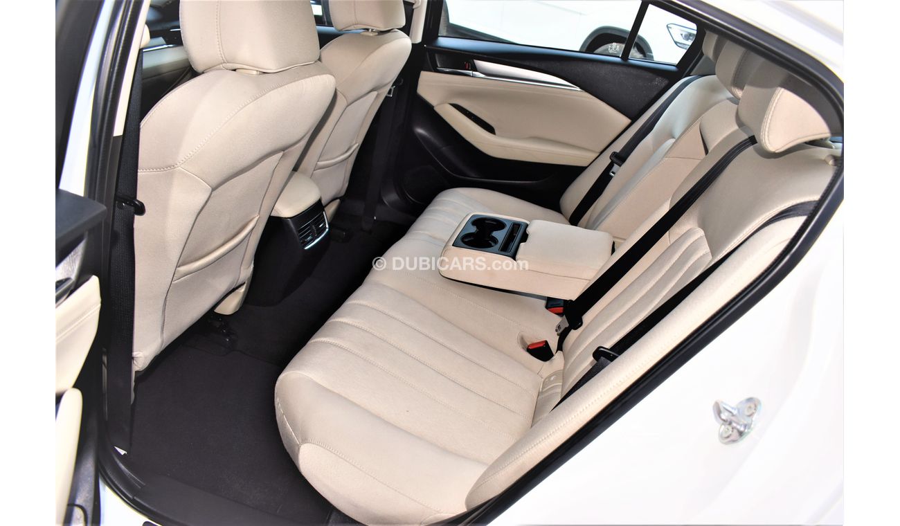 Mazda 6 AED 1169 PM | 2.5L S GCC DEALER WARRANTY