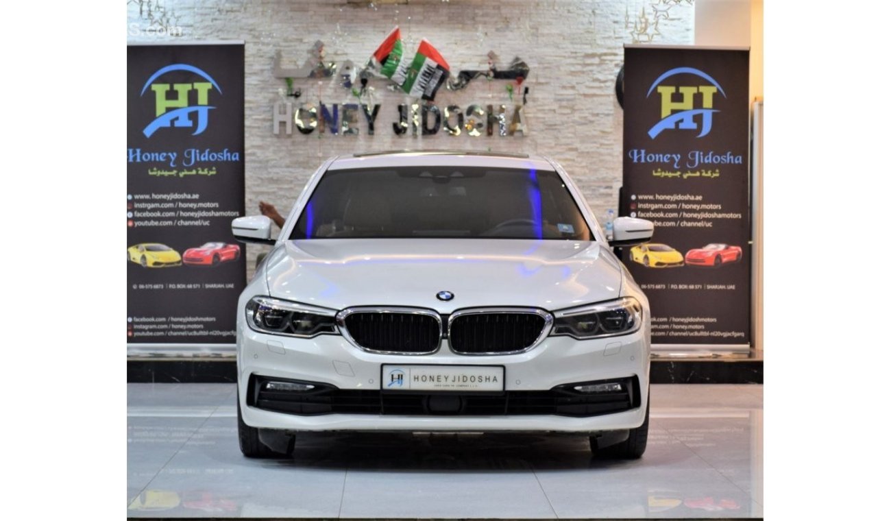 بي أم دبليو 530 EXCELLENT DEAL for our BMW 530i Sport Line 2017 Model!! in White Color! GCC Specs