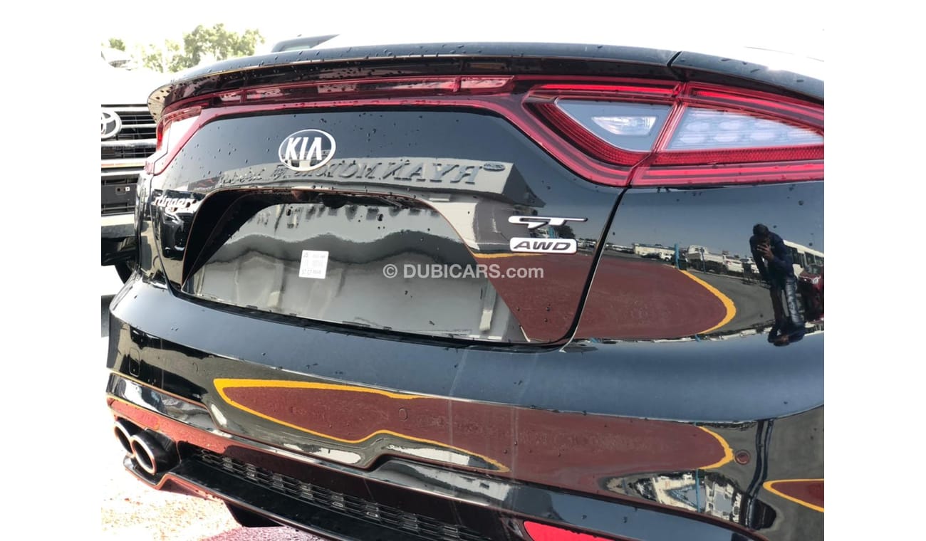 Kia Stinger GT AWD, V6 TWIN TURBO 2019 MODEL, FULL OPTION, WITH 360 DEGREE CAMERA , ONLY FOR EXPORT