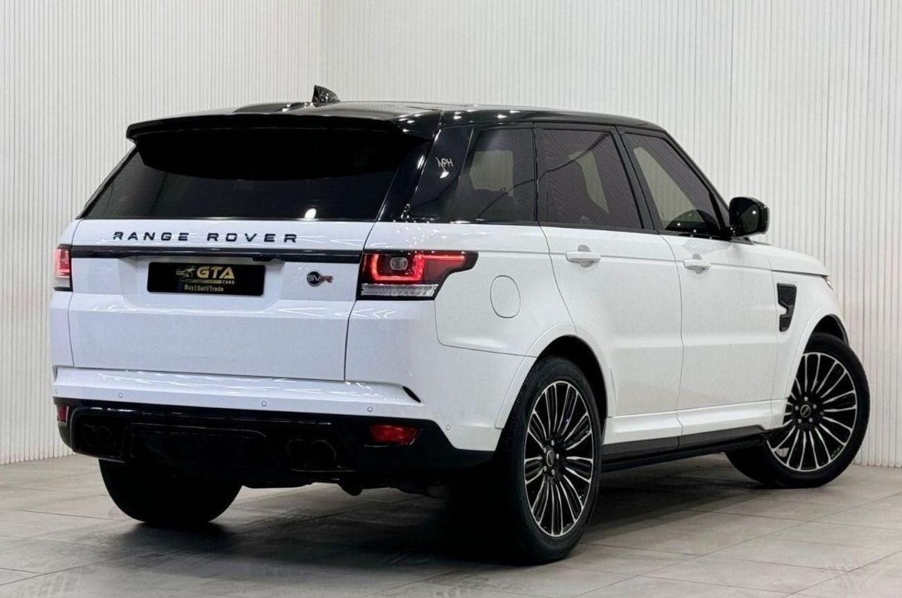 Land Rover Range Rover Sport 2017 Range Rover Sport SVR, Warranty, Service History, Full Options, Low Kms, GCC Specs