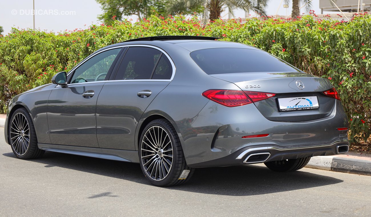 مرسيدس بنز C200 “Baby S-Class” , 2022 , GCC , 0Km , W/3 Yrs or 100K Km WNTY