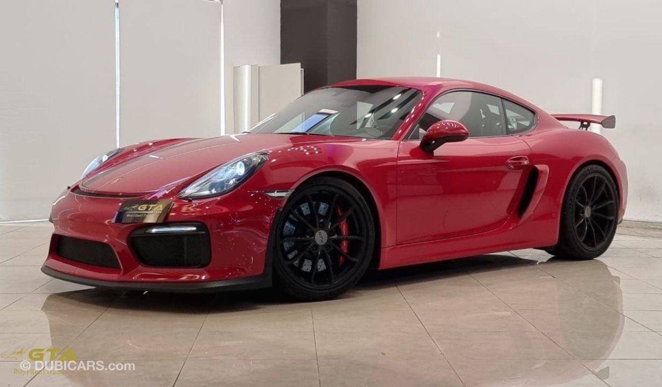 Porsche Cayman GT4 2016 Porsche Cayman GT4, Full Service History, GCC