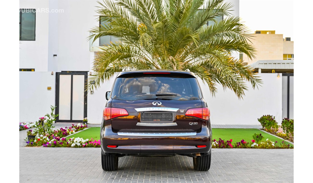 Infiniti QX80 Fully Loaded - Exceptional Condition! - AED 2,428 Per Month - 0% DP