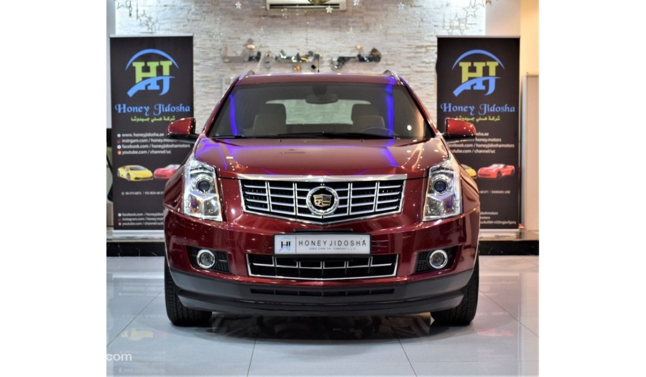Cadillac SRX EXCELLENT DEAL for our Cadillac SRX4 3.6 ( 2015 Model! ) in Red Color! GCC Specs