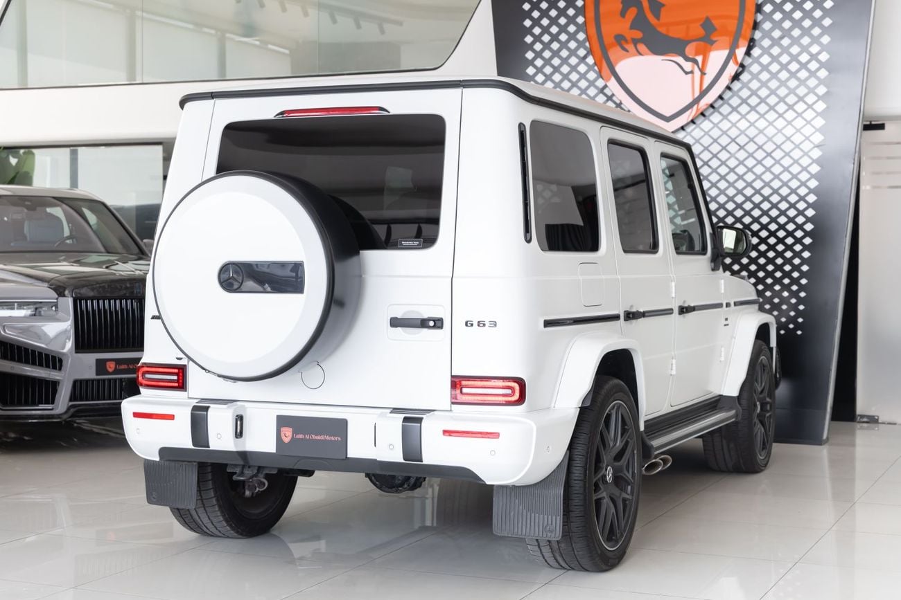 Mercedes Benz G63 AMG STD Mercedes-Benz G63 AMG | Fully loaded | Original Matte White | Japanese Specs