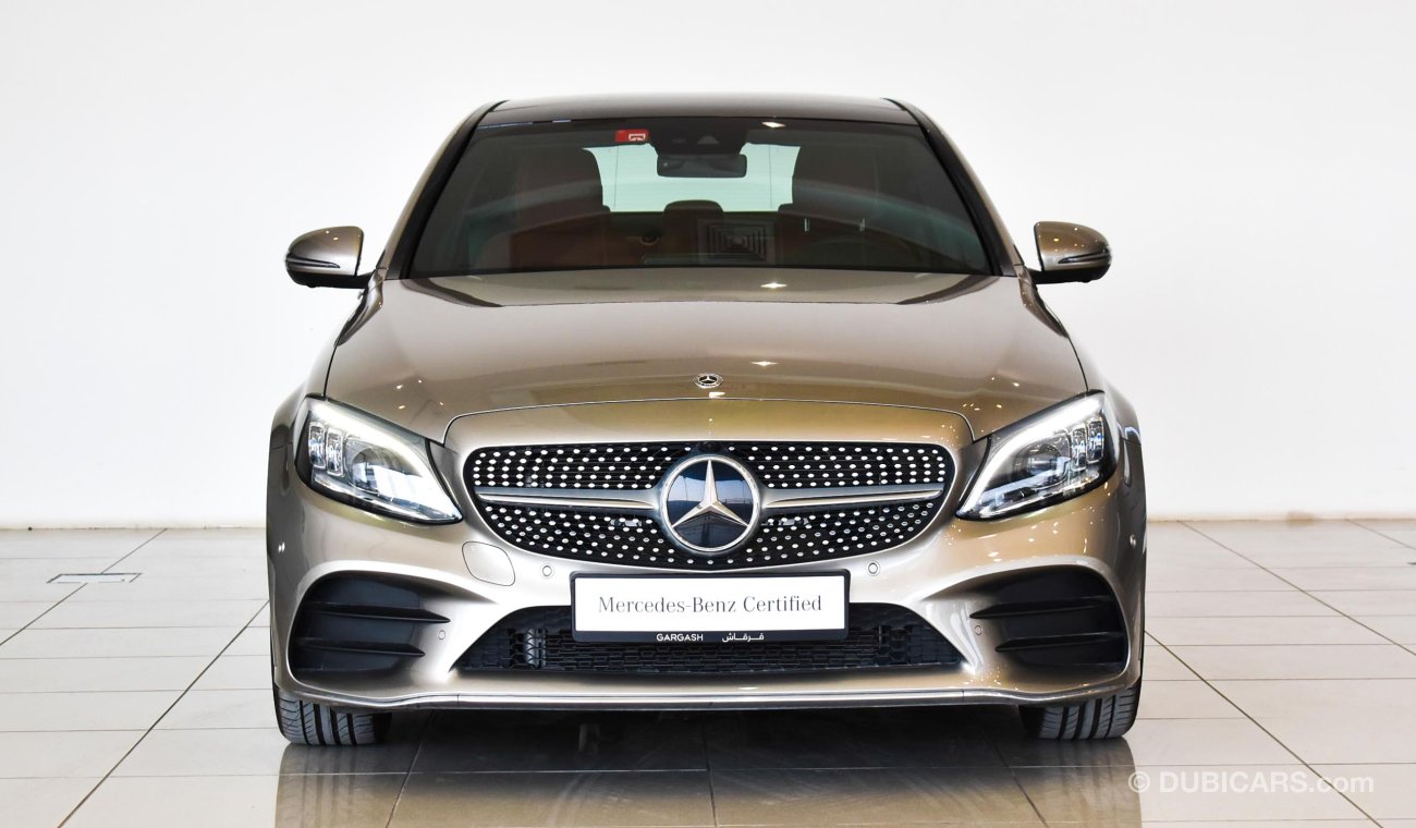 Mercedes-Benz C 200 SALOON / Reference: VSB 31563 Certified Pre-Owned with up to 5 YRS SERVICE PACKAGE!!!
