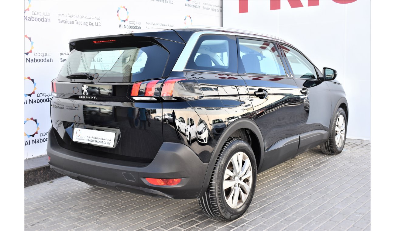 بيجو 5008 1.6L ACTIVE AGENCY WARRANTY UP TO 2023 OR 200000KM 2018 GCC