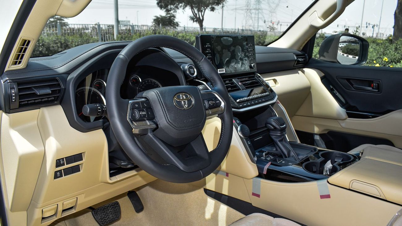 تويوتا لاند كروزر ECT0069 - Toyota Land Cruiser 300 GX - 4.0L Petrol - White/Beige