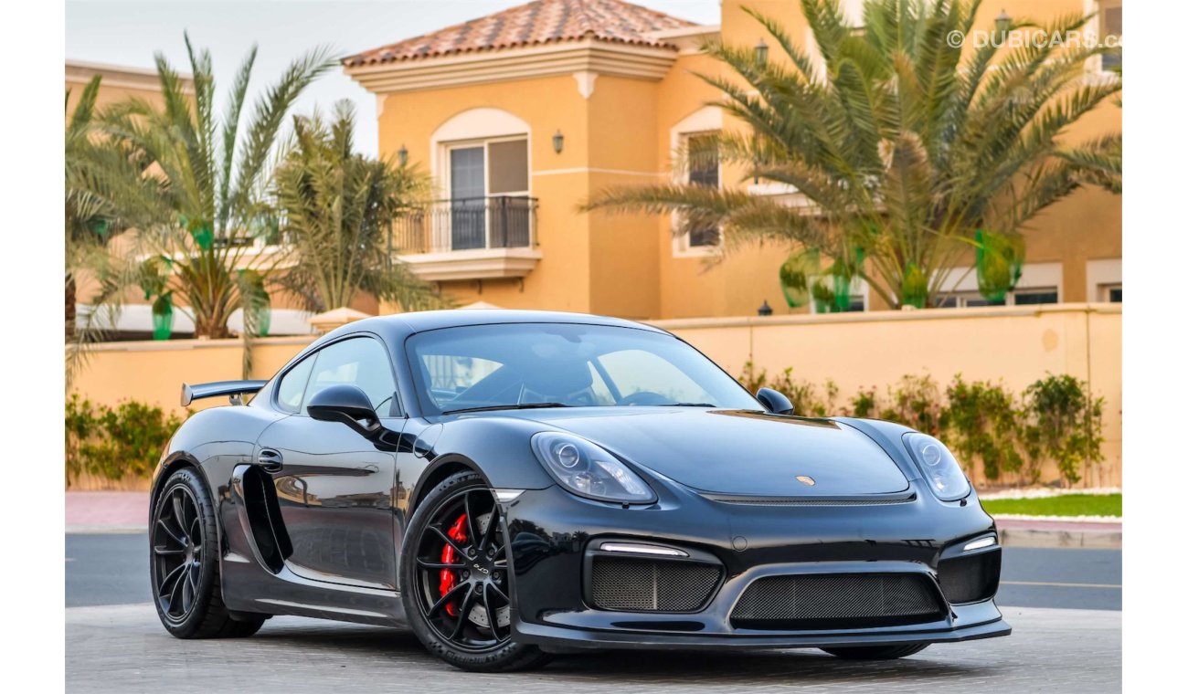 Porsche Cayman GT4 - GCC - AED 5,252 PER MONTH - 0% DOWNPAYMENT