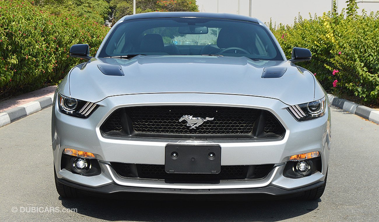 Ford Mustang GT Premium+, 5.0L V8 GCC, 0km with 3 Years or 100K km Warranty and 60K km Service at AL TAYER