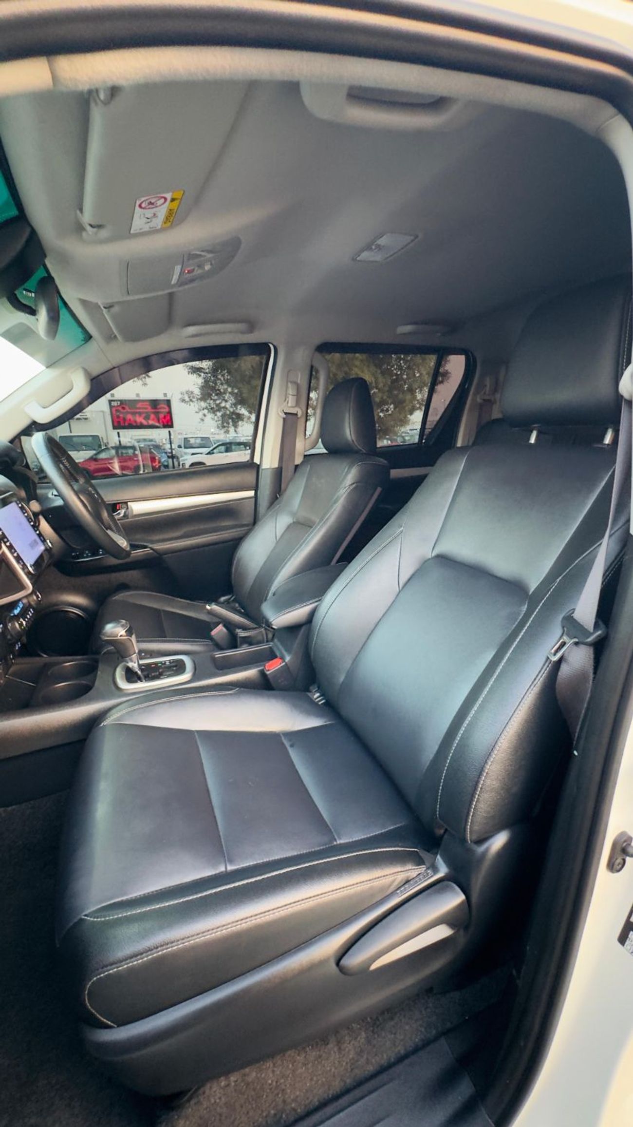Toyota Hilux Toyota pickup Hilux 2023 RHD Automatic gear white colour Black interior