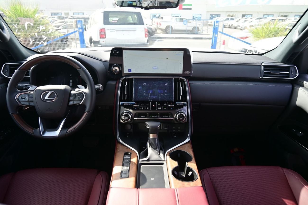 لكزس LX 600 Lexus LX600 Signature Mark Levinson, 3.5L Twin-Turbo V6, Petrol, Model 2025 Color Black