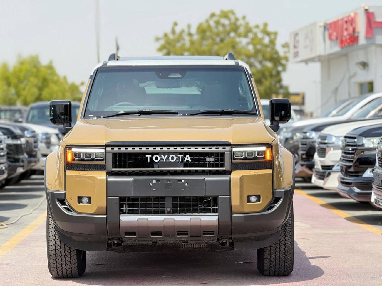 Toyota Prado Toyota Prado 2025 4x4 diesel 2.8L RHD 7seaters 5doors yellow colour