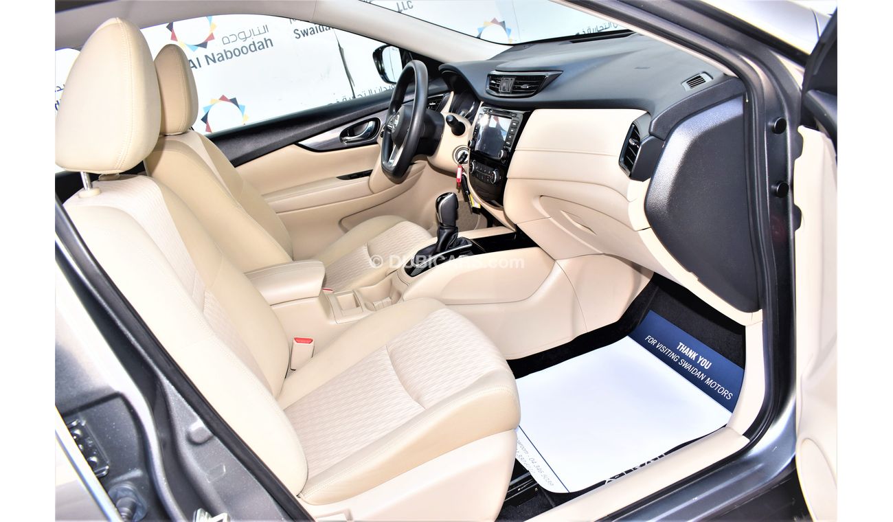 Nissan XTrail AED 1269 PM 2WD 2.5L S GCC DEALER WARRANTY