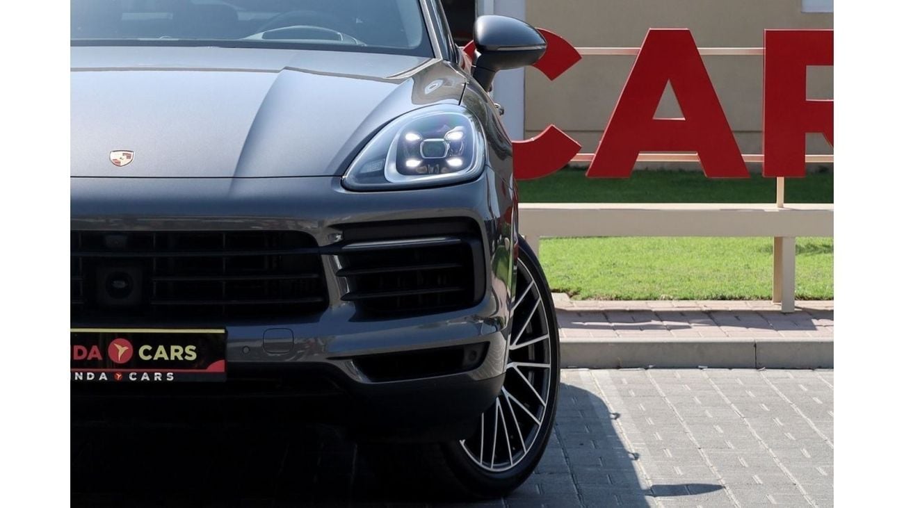 بورش كايان Porsche Cayenne Coupe Platinum Edition 2023 GCC under Agency Warranty with Flexible Down-Payment
