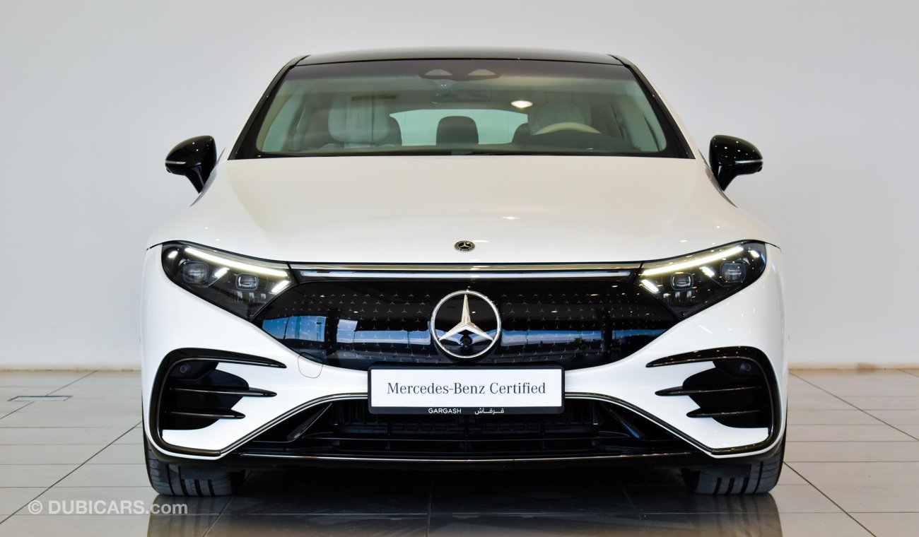 Mercedes-Benz EQS 580 4matic / Reference: VSB 31547 Certified Pre-Owned with up to 5 YRS SERVICE PACKAGE!!!