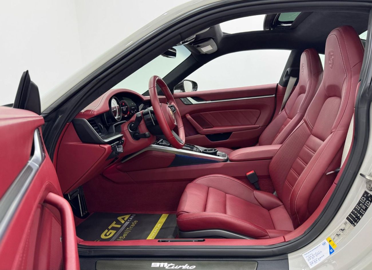 بورش 911 Turbo 3.8L (575 HP) Coupe 2021 Porsche 911 Turbo, 2025 Porsche Warranty, Very Low Kms, Sport Chrono