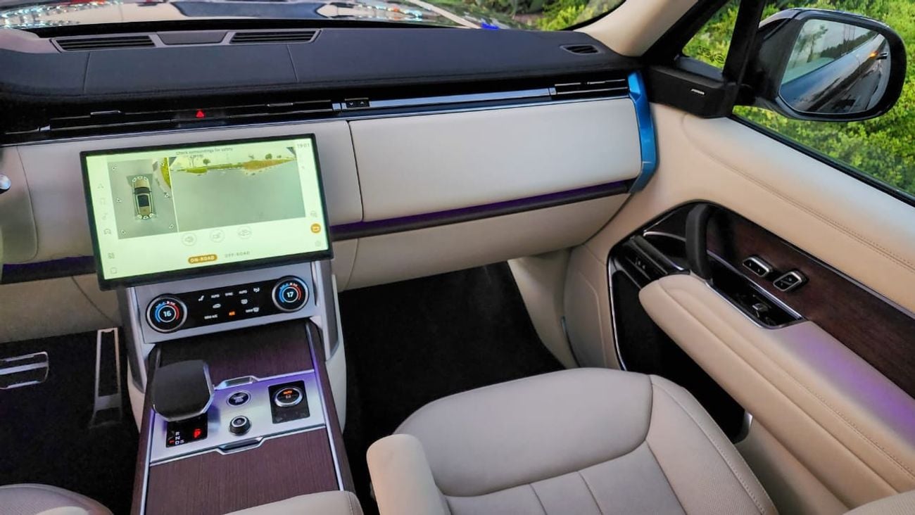 لاند روفر رينج روفر سبورت RANGE ROVER - VOGUE HSE - LWB - 2023 MODEL - BLACK COLOUR - UNDER WARRATY AND SERVICE CONTRACT FROM 