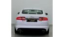 Jaguar XF Premium Luxury 2015 Jaguar XF 3.0 SC, Full Service History, GCC