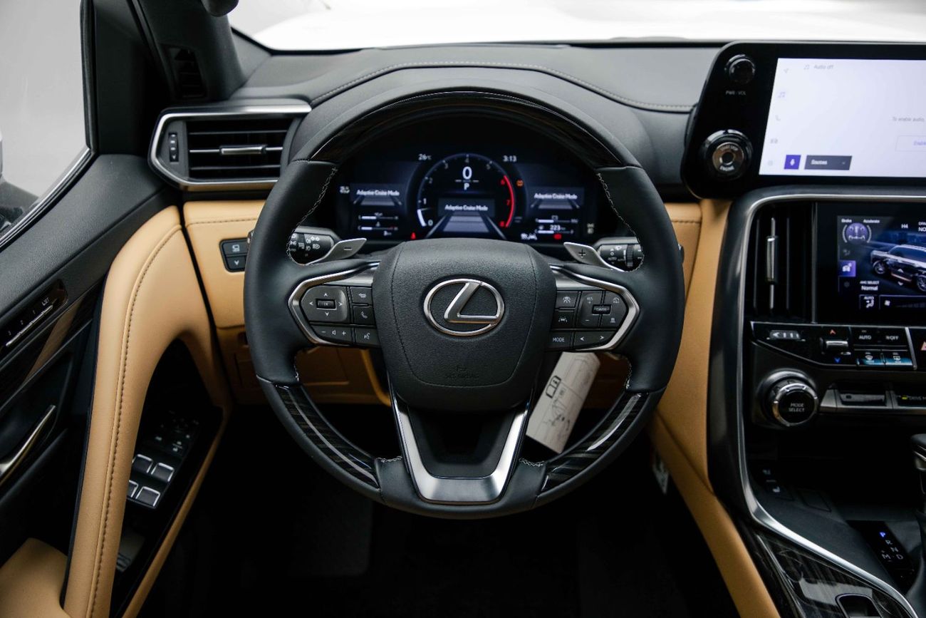 Lexus LX 600 Signature 3.5L - Sonic Quartz Inside Black | Export Only