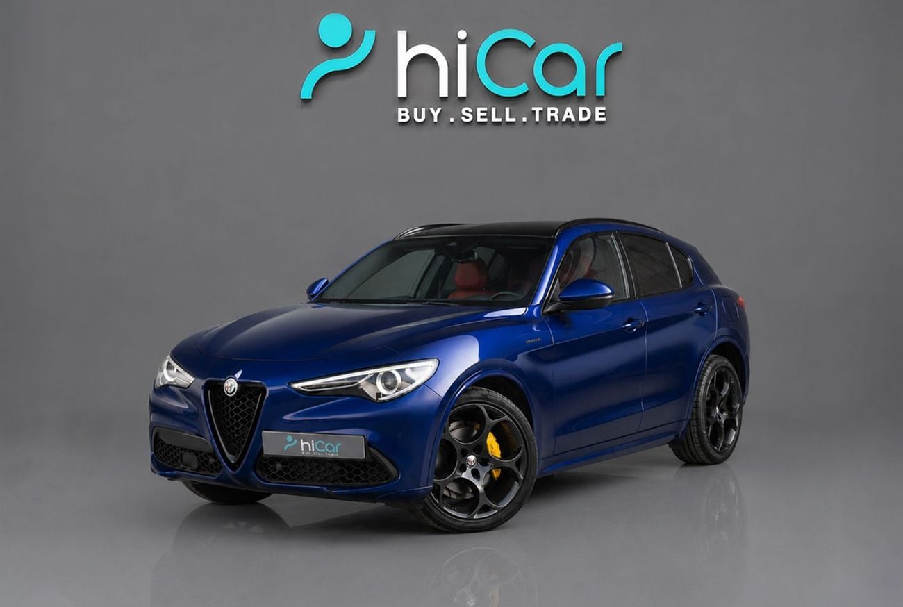 Alfa Romeo Stelvio VELOCE AED 1,915 P.M • 0% Downpayment • Alfa Romeo Stelvio Veloce • Agency Warranty And Service Contract