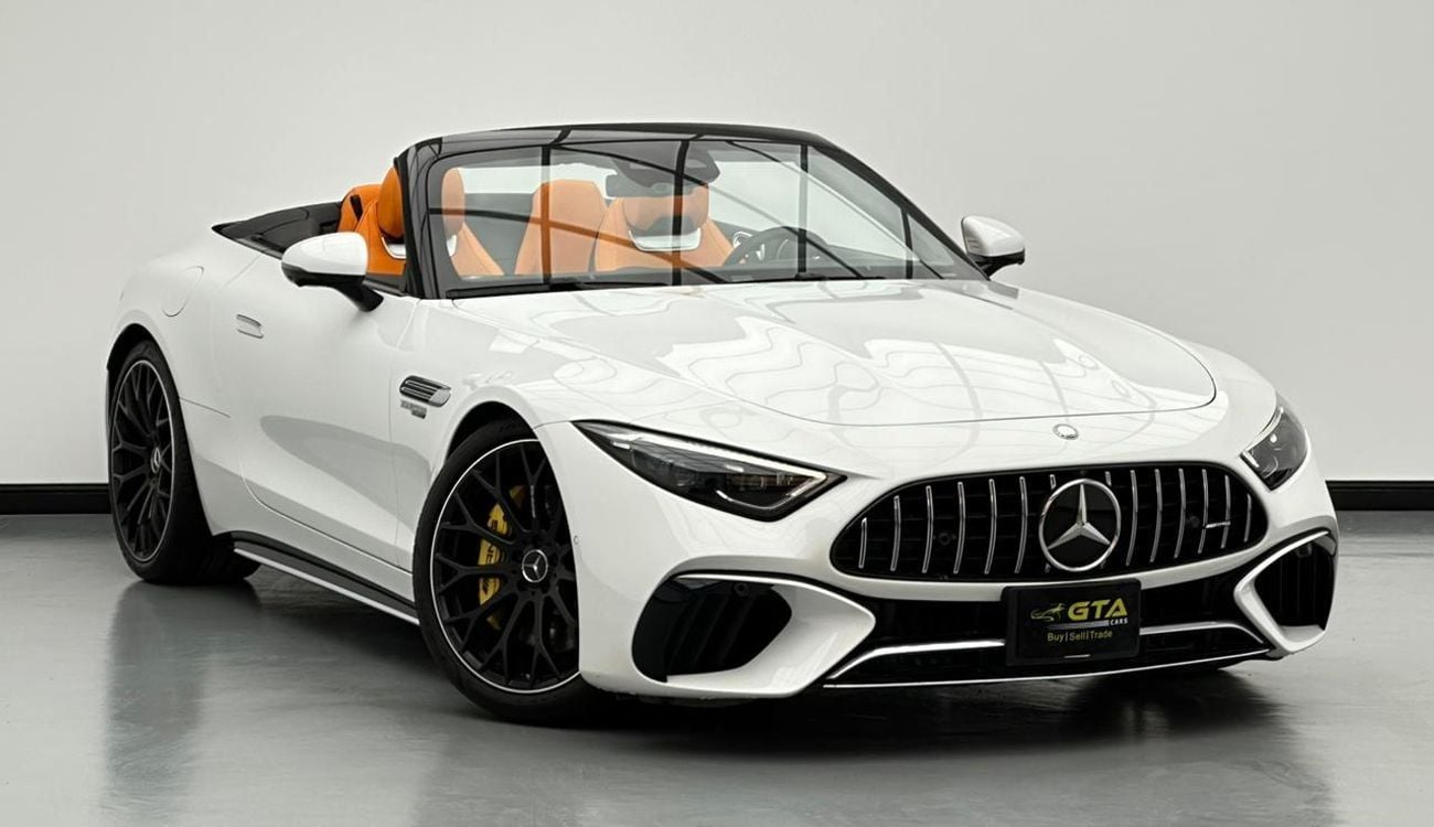 مرسيدس بنز SL 63 AMG 2024 Mercedes-Benz SL63 AMG V8 4MATIC, 2 years Warranty, Excellent Condition