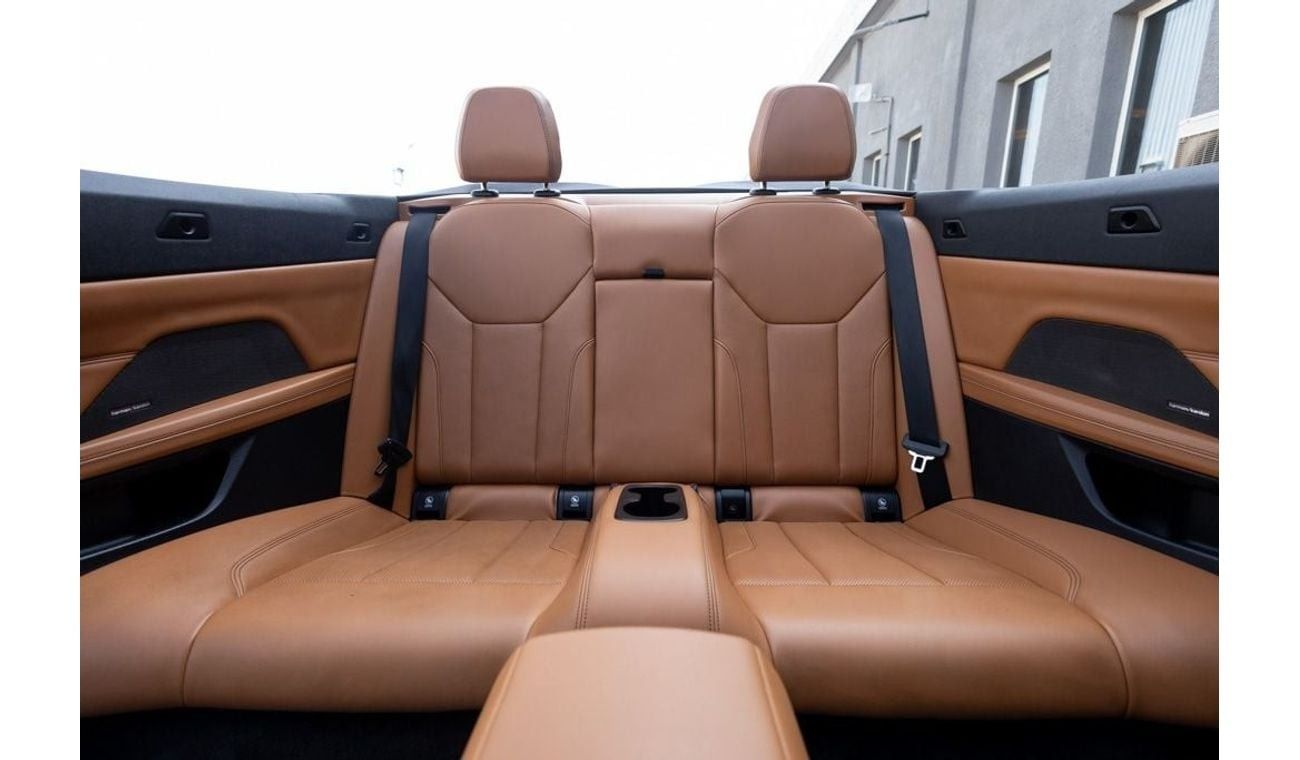 BMW 420i M Sport 2.0L BMW 420i M-Sport Convertible 2022 GCC under Agency Warranty and Service Contract with F