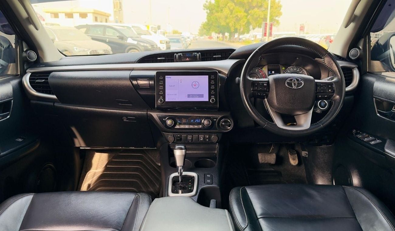 تويوتا هيلوكس MODIFIED TO GR SPORTS | 2.8L DIESEL ENGINE | RHD (AT) | 2021 | ELECTRIC SEAT | 4WD | PREMIUM BLACK I