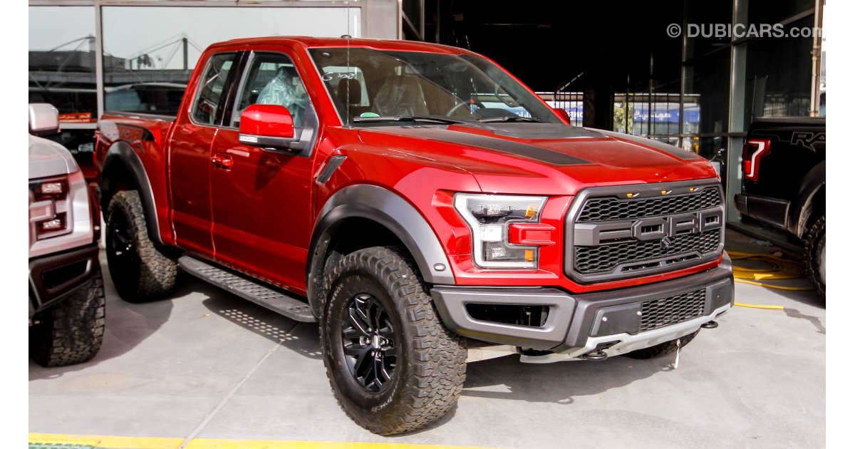 Ford Raptor for sale: AED 299,000. Red, 2017