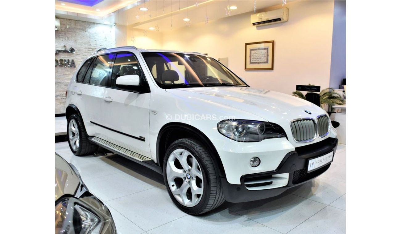 بي أم دبليو X5 ORIGINAL PAINT ( صبغ وكاله ) BMW X5 3.0 SI 2009 Model!! in White Color! GCC Specs