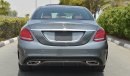 Mercedes-Benz C 250 2018, 2.0L GCC, 0km with 2 Years Unlimited Mileage Warranty