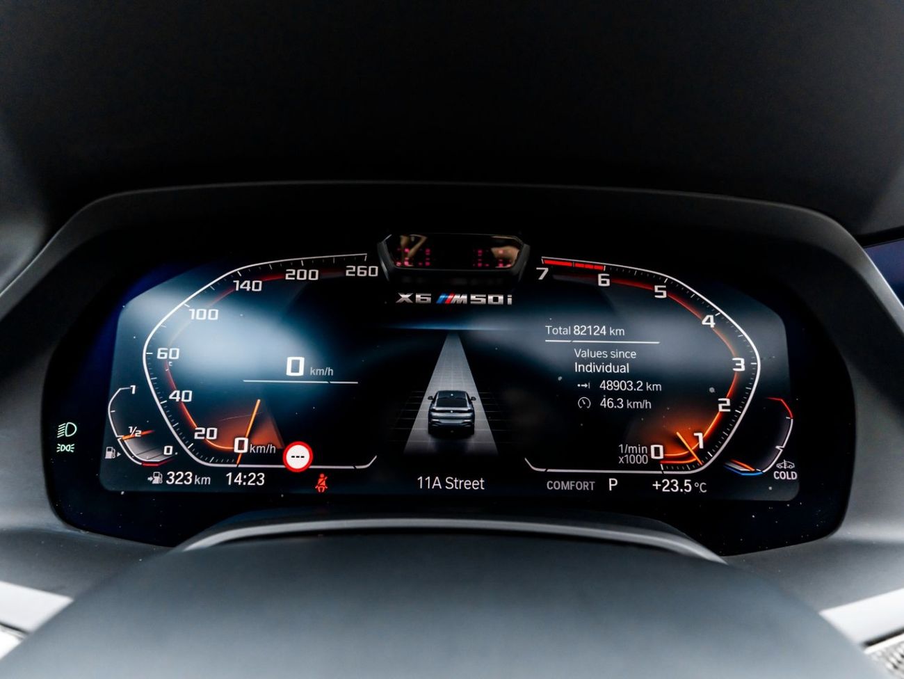 BMW X6 M50i 4.4L 2020 BMW X6 M50i, BMW Warranty + Service Contract, Low KMs, GCC