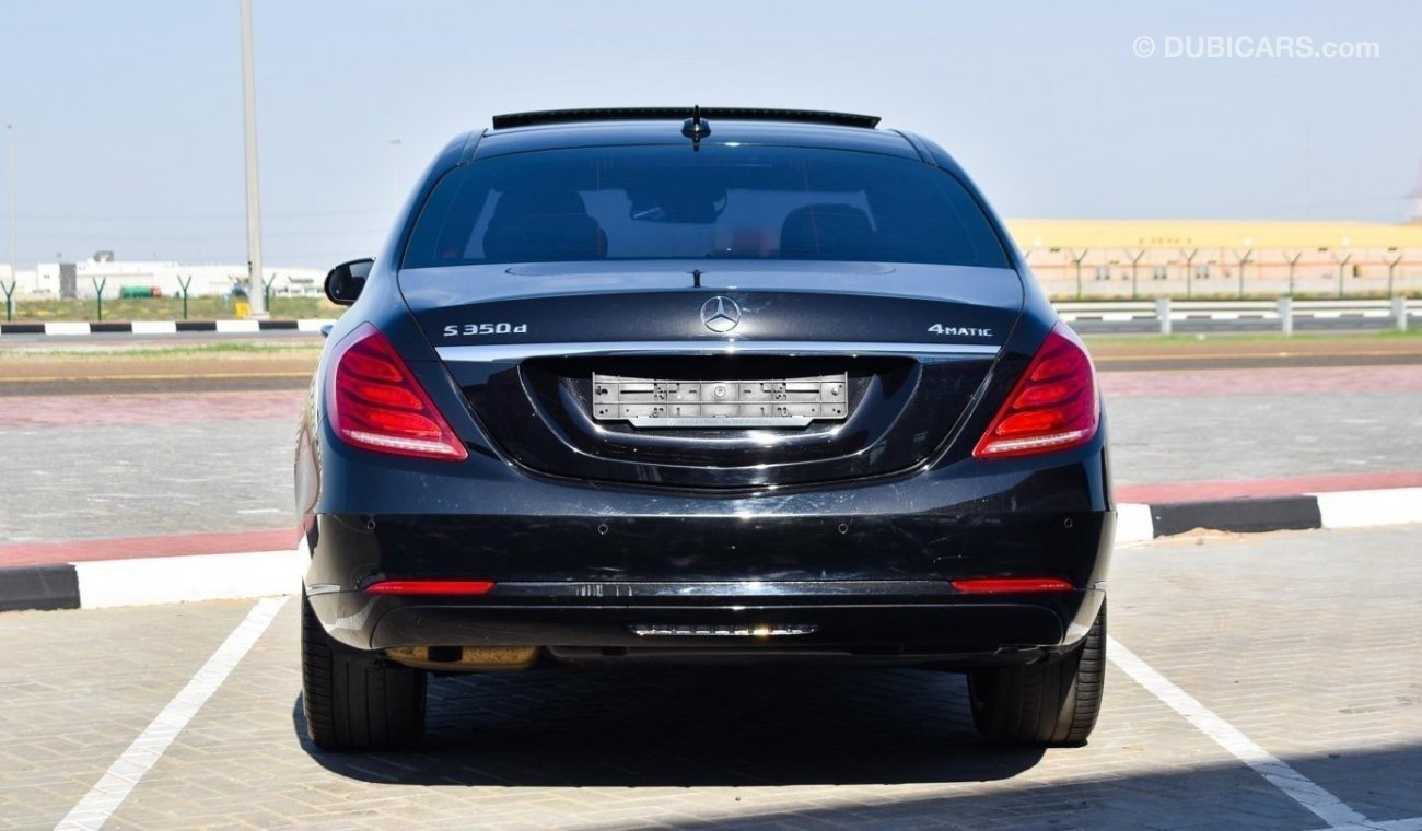 مرسيدس بنز S 350 L 4MATC DIESEL 2017 Perfect Condition Free Accident Original Paint Low Kilometer