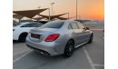 Mercedes-Benz C200 Mercedes-Benz full option C200 2017, GCC, very good condition, check, gray color, with tan interior