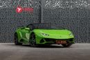 Lamborghini Huracan 2022 Lamborghini Huracán Evo Spyder GCC | Warranty