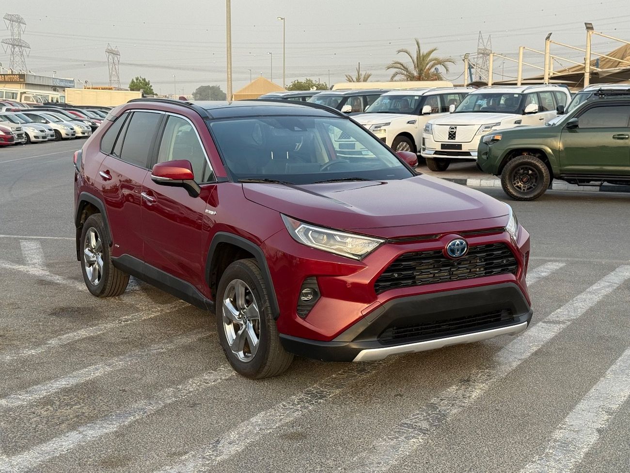 Toyota RAV4 2020 TOYOTA RAV4 LIMITED HYBRID 4x4 PANORAMIC ROOF 360CAMERA FULL OPTIONS IMPORTED FROM USA