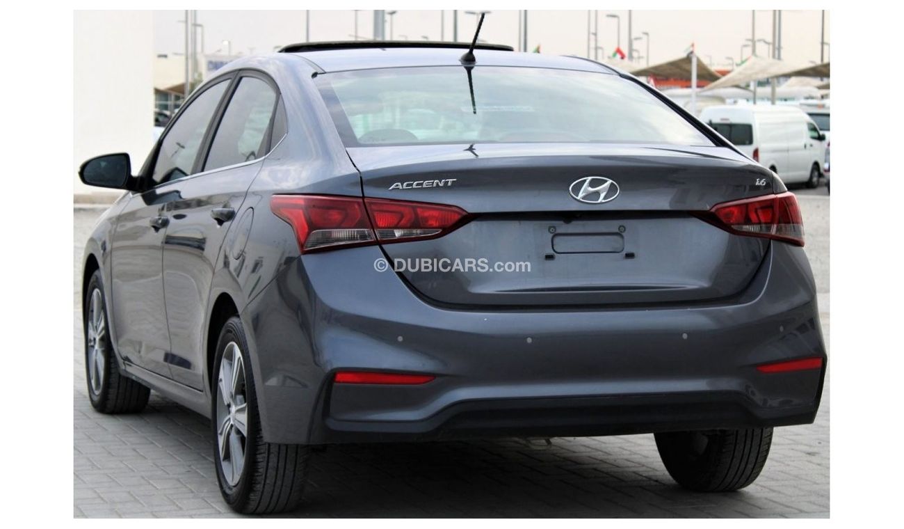 Hyundai Accent Hyundai Accent 2019 GCC No. 1 full option in excellent condition without accidents, very clean from