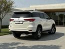 Toyota Fortuner TOYOTA FORTUNER EX-R 2.7L 4WD A/T | 2022 | GCC SPECS | AED 1,400 per month